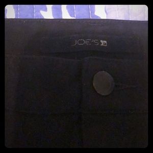 Joes jeans  rich black stretch pant jean